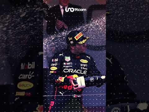 ¡Así se vivió el podio de Checo Pérez en el GP de México 2022!