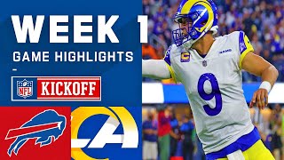 Buffalo Bills vs. Los Angeles Rams Week 1 2022 Game Highlights | NFL Madden 23