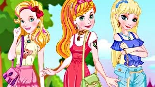 Disney Princess Team Blonde - Elsa, Rapunzel and Cinderella Dress Up Games For Girls screenshot 4