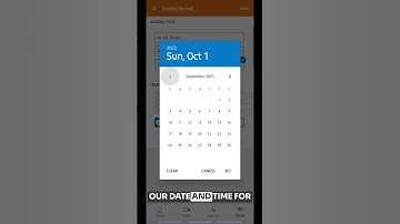 How to set up a Temporary User in the Alarm.com mobile app #smartphone #smartalarm #howto