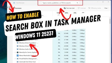 How to Enable Search Box in Task Manager in Windows 11   25231