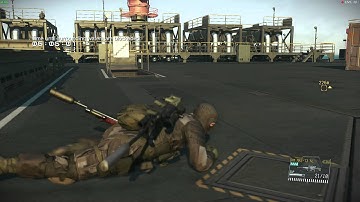 MGSV: TPP - FOB Infiltration Stealth  4/4 LVL 56 Combat S Lethal Sniper