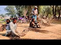 A day with nomad family | Primitive skills of making Woven Twig Baskets | Subtitled