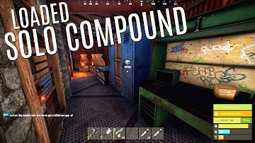 THE MOST LOADED SOLO PLAYER - Blueprint Wipe - Rust Official