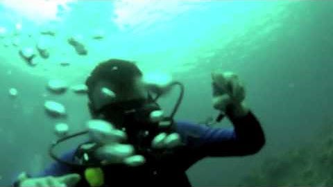 Tsunami Wave Underwater