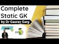 Static gk course by dr gaurav garg launched  find out the content and fee on study iq app