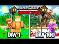 I Survived 100 Days inside HOUSE HEAD in Minecraft!