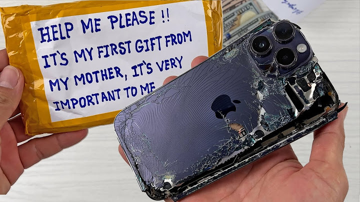 Przywracanie pękniętego iPhone'a 14 Pro Max || Przywracanie zniszczonego telefonu