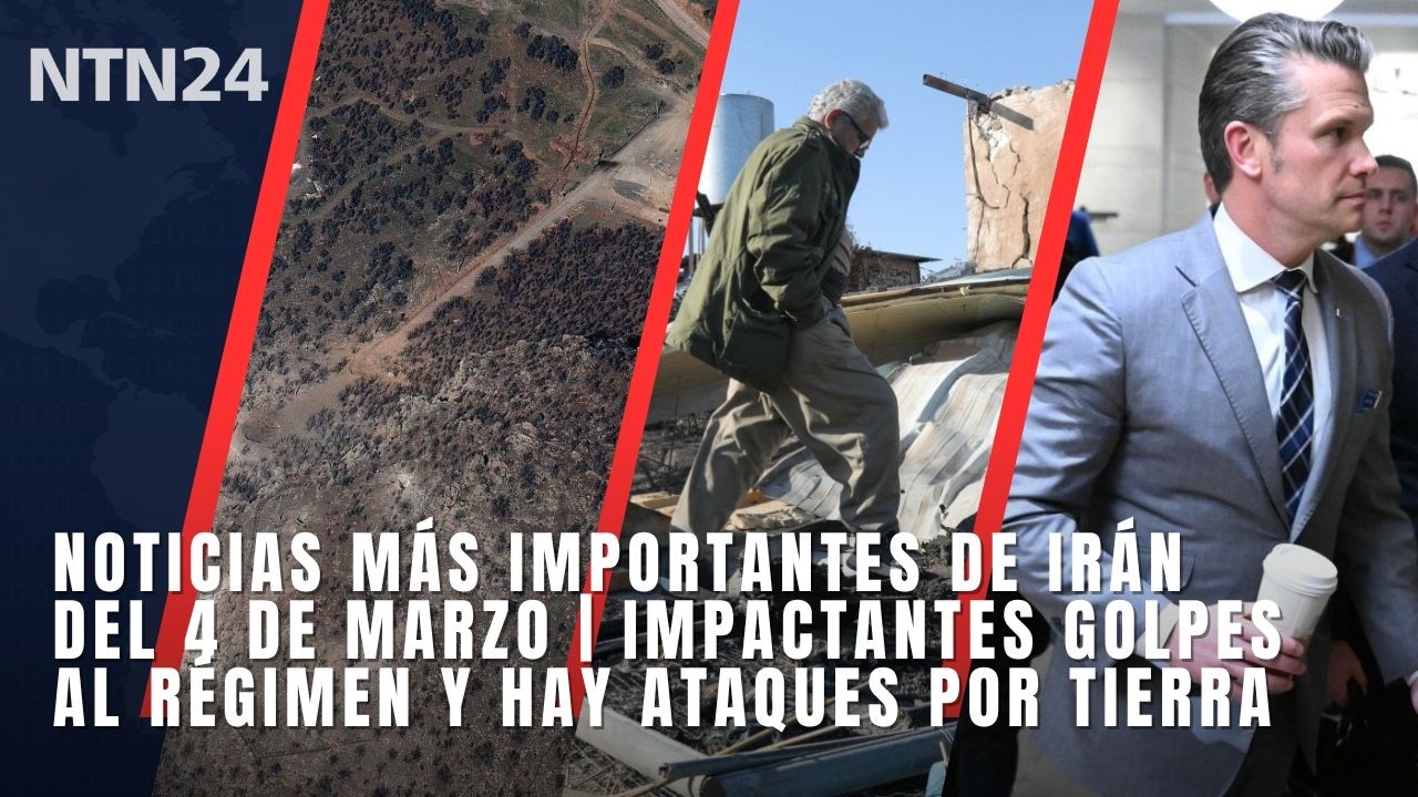 Noticias más importantes de Irán 4 de marzo | impactantes golpes al régimen y hay ataques por tierra