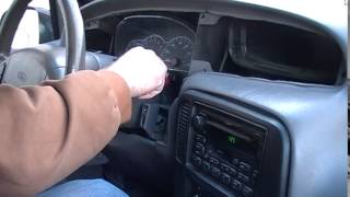 Ford Windstar Instrument Cluster Removal Procedure by Cluster Fix