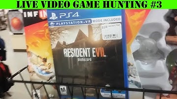 Live Video Game Hunting #3 - Dollar Stores, Flea Market and Thrift Stores!