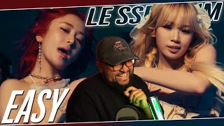 LE SSERAFIM 'EASY' MV REACTION | CHAEWON GOT A HOLD ON ME 🧎🏽‍♂️