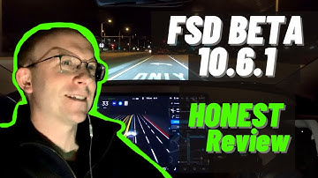 Tesla FSD Beta 10.6.1 - an HONEST Review - Awkward Interaction w/ Pedestrians - Slow to Move