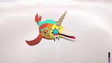 Attempting to land on a Narwhal  - Blankos Block Party (Beta)