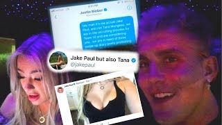 I TOOK OVER JAKE'S TWITTER FOR A WEEK. *DMing Justin Bieber*