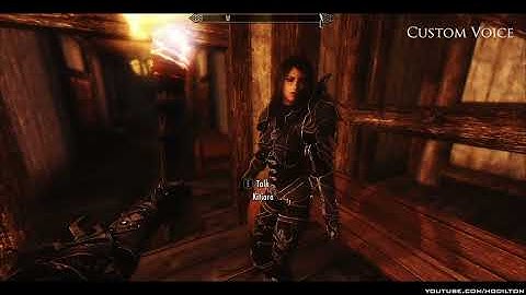 TES V - Skyrim Mods: Kitiara - Standalone Follower - Custom Voiced