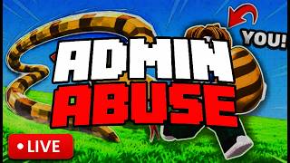 CAN THEY STOP ME? ROBLOX STEAL AN EGG ADMIN ABUSE #stealanegg #roblox #robloxlive
