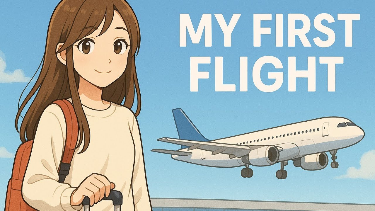 My First Flight | Learn English Through Real Life Conversations | Simple English for Beginners 