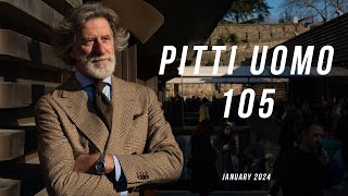 Pitti Uomo 105 Street Style 2024 - Men's Clothing and Accessory Collections, Day 1