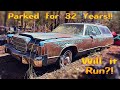 FORGOTTEN Chysler Wagon! Sitting 32 Years! Will it Run?