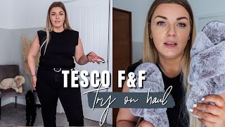 F&F Tesco Winterspring Try On Haul Plus Size Fashion Louise Henry