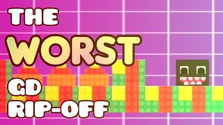 The WORST Geometry Dash Rip-Off - Geometry Cartoon Cat screenshot 3