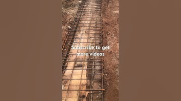 Building in Ghana; Reinforcement of covert slab #construction