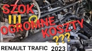 SZOK ! NOWE AUTA TAK ZROBIONE ŻEBY NAPRAWA BYŁA NIEOPŁACALNA?Renault Trafic 2021 na DEMONTAŻ SILNIKA