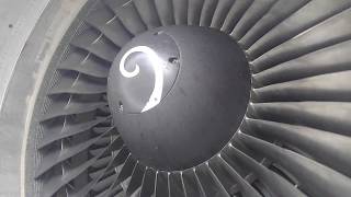 Delta Airlines 757 Pratt & Whitney PW2037 Engine Spool down
