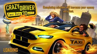 crazy driver taxi duty 3d game android 3d gameplay  enjoy screenshot 1