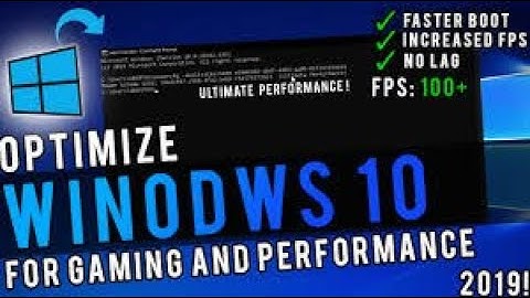 How to Speed Up Your Windows 10 Performance (Best Optimized Settings)