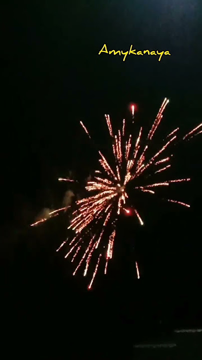 kembang api meledak di pagar💯‼️huge fireworks exploded over the fence #satisfying #fireworks#petasan