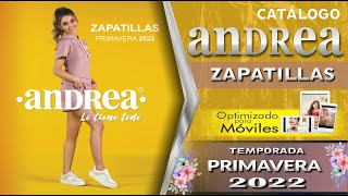 CATÁLOGO ANDREA ZAPATILLAS PRIMAVERA 2022 - YouTube