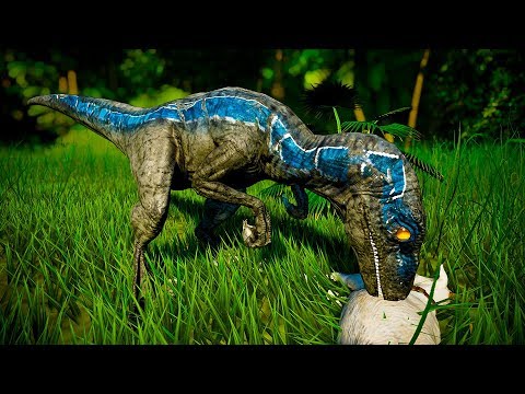 Indominus Rex Vs Velociraptor Blue