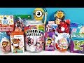 15 Киндер Сюрпризов, Unboxing Kinder Surprise POOPSIE SPARKLY CRITTERS, Мстители, СКРЕПЫШИ, Миньоны