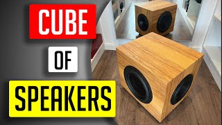 Cube of speakers - Passive radiator subwoofer build