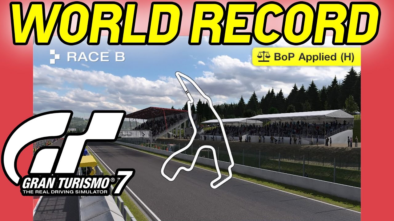(Expired on 18/02/24) GT7 World Record! Daily Race B Spa