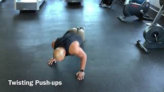 Twisting Push-ups