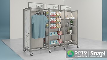 Snap! Modular Displays: Easy-Up. Easy-Down. No Tools Required.