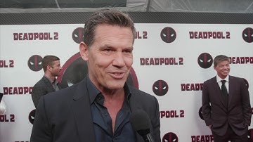 Deadpool 2 New York Premiere - Itw Josh Brolin (official video)