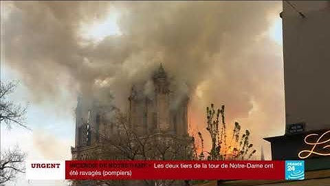 EN IMAGES - Incendie de la cathédrale Notre-Dame de Paris
