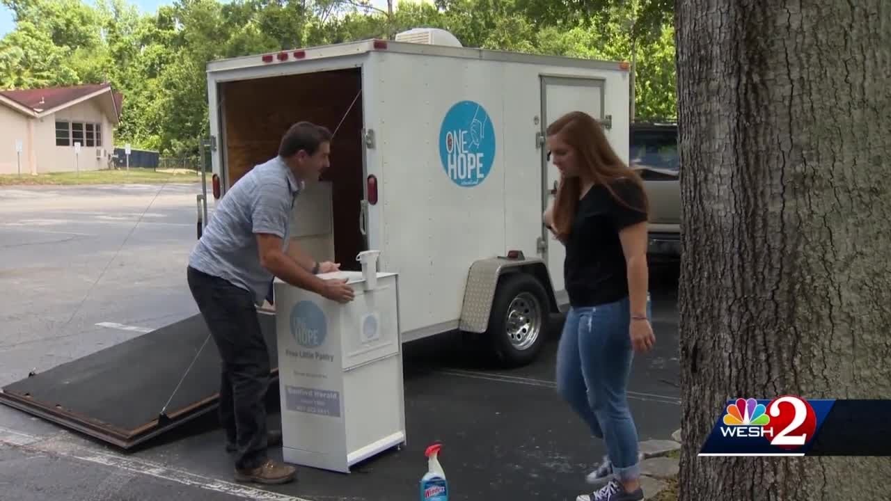 Free little pantry to help those in need in Seminole County Free little pantry to help those in need in Seminole County
