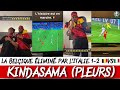 Kindasama la belgique limin par italie en pleure