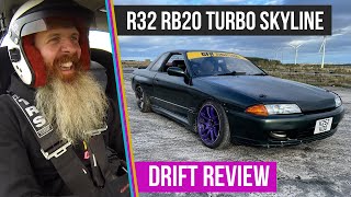 STREET SPCE RB20 Turbo R32 Skyline DRIFT CAR REVIEW  Drift My Ride  Season 3 Ep 3