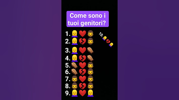 come sono i tuoi genitori? #shorts #viral