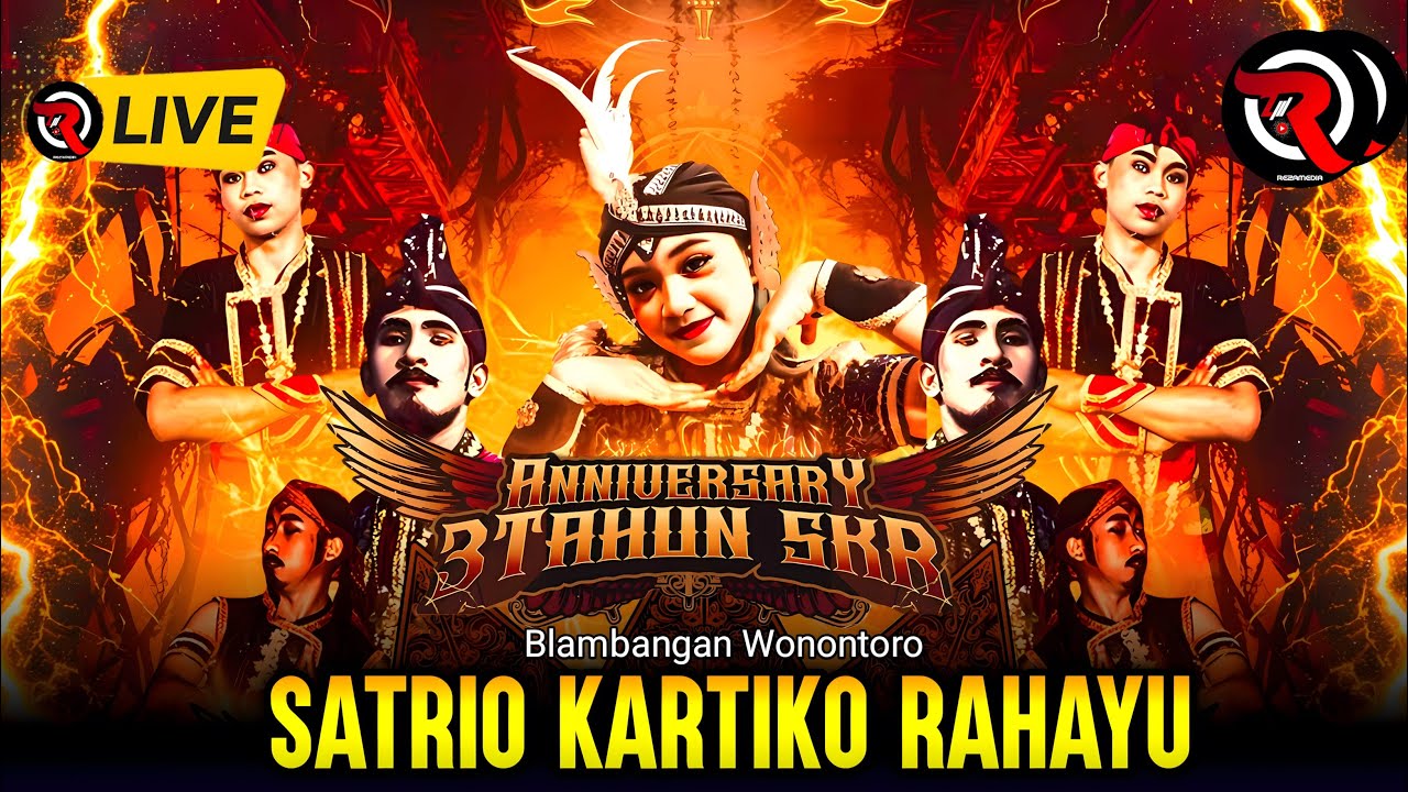 🔴Live🔥SATRIO KARTIKO RAHAYU #Streamig Jathilan SKR Blendrongan HUT ke 3~ Blambangan Wonontoro Sleman