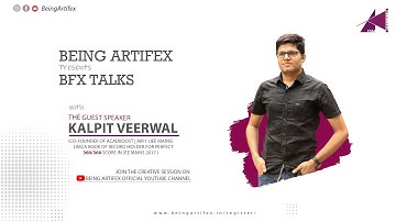 BFX TALKS with Kalpit Veerwal | BeingArtifex prISM | ACIC | NVCTI  | IIT(ISM) Dhanbad