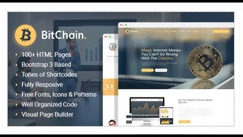 BitChain - Bitcoin HTML template with Visual Page Builder | Themeforest Templates