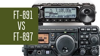 Yaesu FT-891 и FT-897. Сравнение работы трансиверов при радиосвязи из полей.