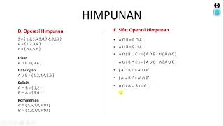 Kuliah Probabilitas - 01 Himpunan (part 1)